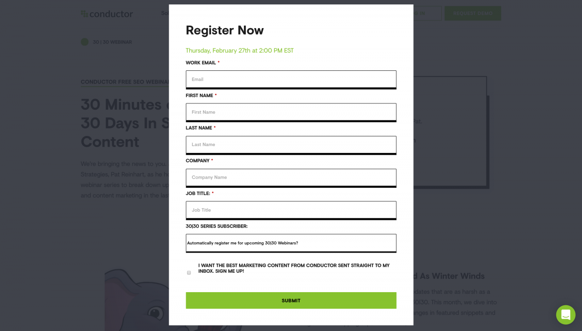 SaaS-Webinars-Conductor-Registration-Form