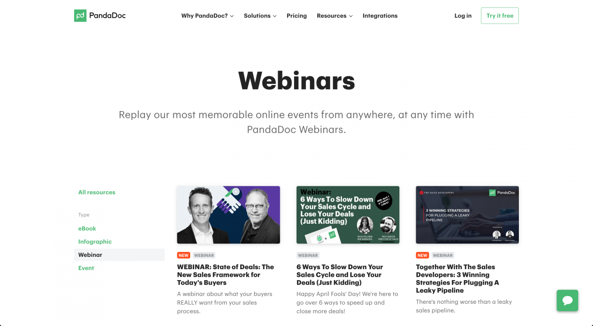 PandaDoc-Webinar-Library