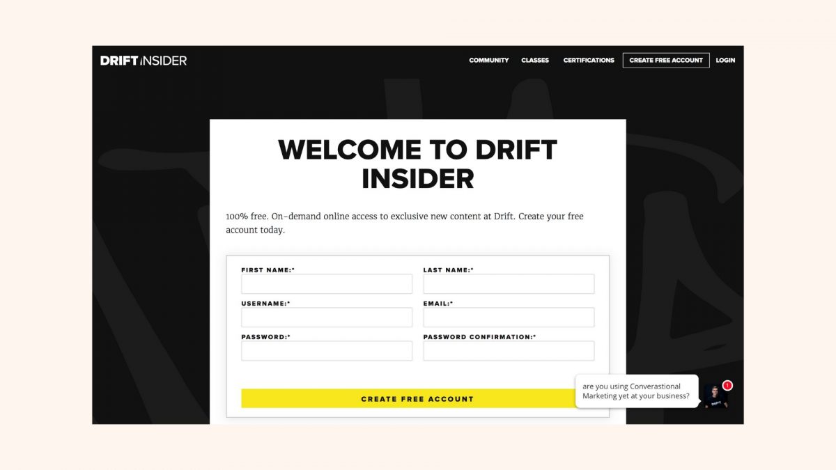 Drift-Insider-Subscription