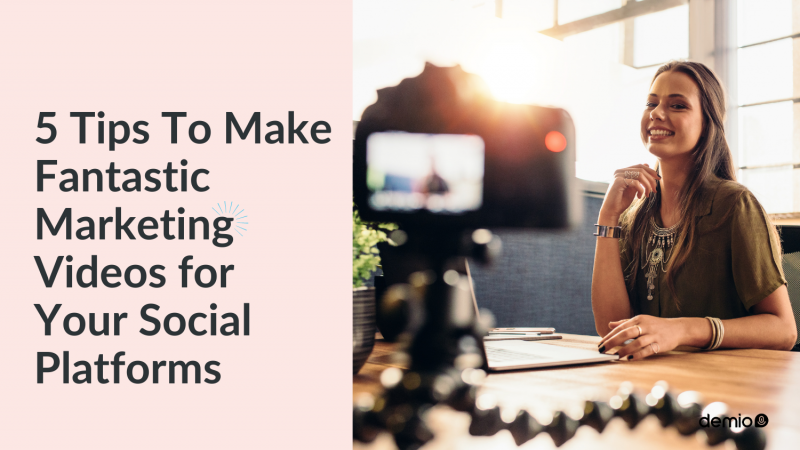 5 tips for marketing videos