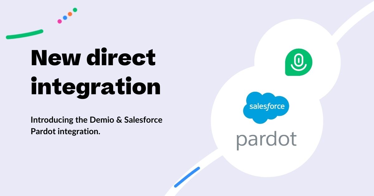 Demio and Salesforce Pardot webinar integration